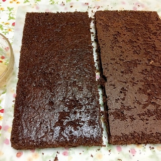 【製菓用】チョコレートケーキのスポンジの作り方